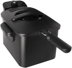 Friteuse Inventum 3 liter zwart
