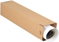 Vierkante koker IEZZY 1200x120x120mm bruin