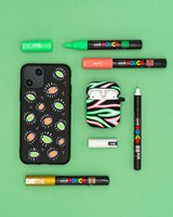 Paintmarker Uni POSCA PC8K breed schuin metallic paars-4