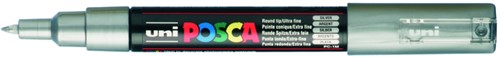 Paintmarker Uni POSCA PC1MC extra fijn zilver