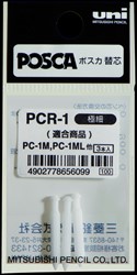 Reservepunt Uni POSCA PC1MC extra fijn 3 stuks