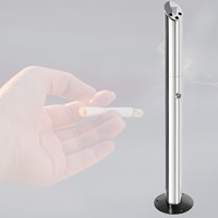 Asbak BRASQ Staand AT300 RVS-7