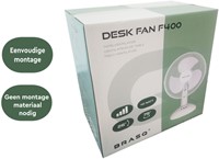 Tafelventilator BRASQ F400 Ø 30cm wit-5