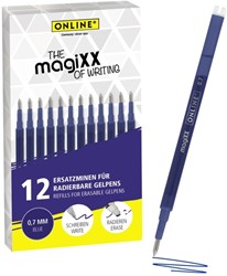 Gelschrijvervulling Online Magixx medium blauw doos à 12 stuks