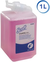 Handzeep Scott Essential foam roze 1000ml 6340-3