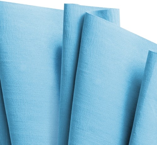 Poetsdoek WypAll X80 Powerclean 426x212mm 80vel dispenserdoos blauw 8295-3