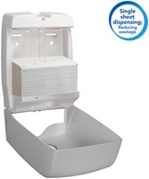 Handdoek Scott i-vouw 2-laags 212x186mm 16x220stuks wit 6609-1