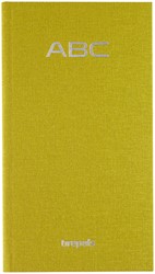 Adresboek Brepols Notaphone Nature limoen