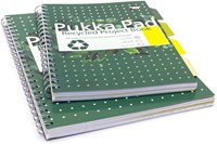 Projectboek Pukka Pad Recycled B5 lijn 4-tabs 200 pagina's 80gr groen-3