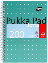 Notitieboek Pukka Pad Jotta A5 lijn 200 pagina's 80gr groen