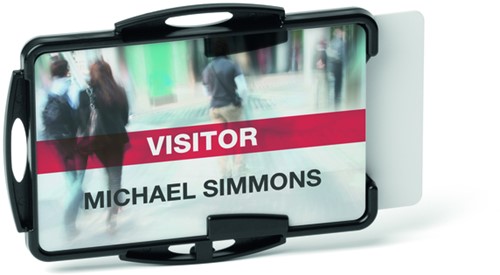 Badge Durable ECO voor 2 kaarten 10 stuks-2