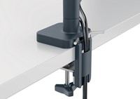 Monitorarm Leitz Ergo ruimtebesparend enkel donkergrijs-1