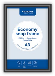 Kliklijst Europel Economy A3 zwart