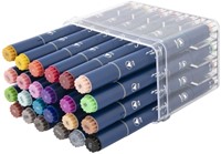 Alcoholmarkers Nassau Arts duopunt set à 24 kleuren-3