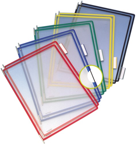 Zichtpaneel Tarifold A4 verticaal assorti 10 stuks-3