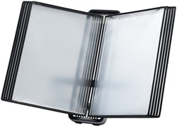 Zichtpanelensysteem bureau Tarifold VEO PP A4 met 10-tassen zwart