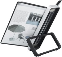 Zichtpanelensysteem bureau Tarifold VEO PP A4 met 10-tassen zwart-3