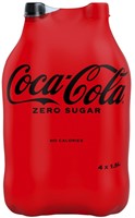 Frisdrank Coca Cola zero petfles 1.5 liter