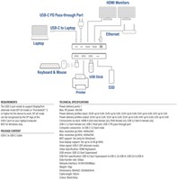 Dockingstation ACT USB-C 4K MST voor 2 HDMI monitoren-6