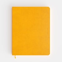 Notitieboek de KEMPEN Independent 171x220mm lijn 192 pag 90gr geel