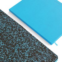 Notitieboek de KEMPEN Limitless 110x160mm lijn 160 pag 90gr felblauw-2