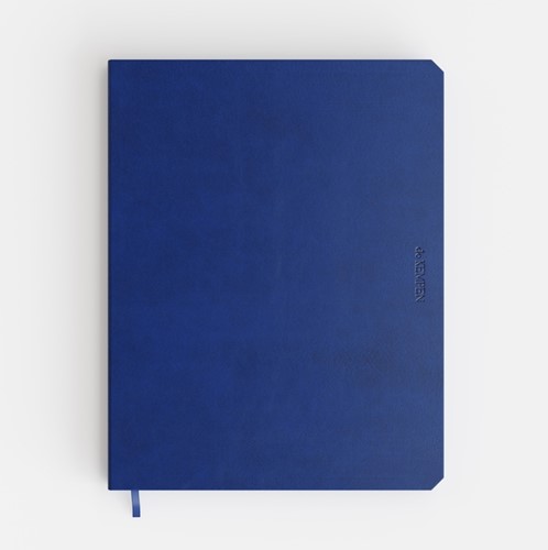 Notitieboek de KEMPEN Blue Note 171x220mm lijn 192 pagina's 90gr blauw