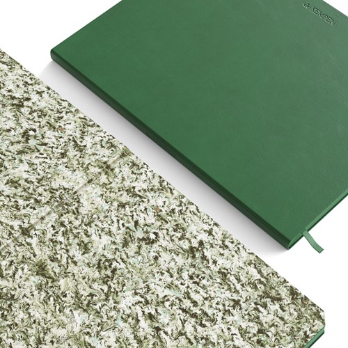 Notitieboek de KEMPEN Origin 110x160mm blanco 160 pagina's 90gr groen-2