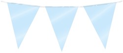 Party Flag Foil Baby Blue