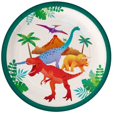 Plates Dino