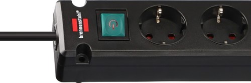 Stekkerdoos Brennenstuhl Bremounta 5 voudig inclusief 2 USB C 3 meter zwart-2