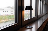 Tafellamp MAUL Nina LED oplaadbaar dimbaar antraciet-1