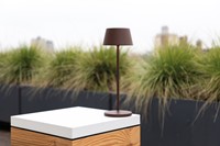 Tafellamp MAUL Nina LED oplaadbaar dimbaar bruin-2