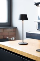 Tafellamp MAUL Nina LED oplaadbaar dimbaar zwart-2