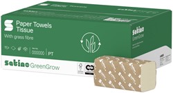 Toiletpapier Satino MT1 GreenGrow 3-laags 8x250vel naturel 079870