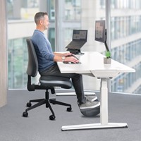 Stoelkussen Fellowes Breyta Wig zwart-3