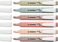 Markeerstift STABILO Swing cool nature colors assorti 6 stuks-2