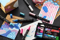 Acrylmarker STABILO  Free Acrylic T300 zwart-3