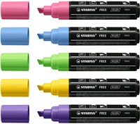 Acrylmarker STABILO  Free Acrylic T800C Seaside assorti 5 stuks-2