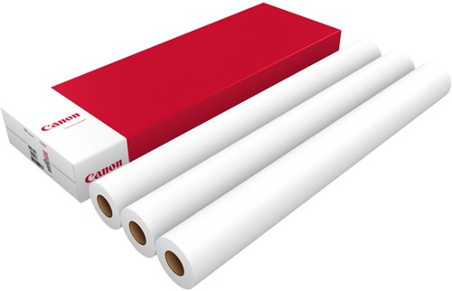 Inkjetpapier Canon 914mmx45m 90gr mat gecoat 3 rollen