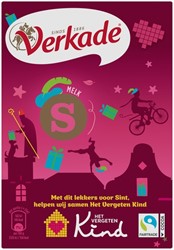 Chocoladeletter Verkade melk S 65 gram