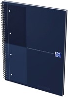 Spiraalblok Oxford International Notebook A4+ lijn blauw-2