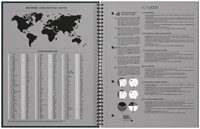 Spiraalblok Oxford International Notebook A4+ lijn 160 pagina's blauw-4