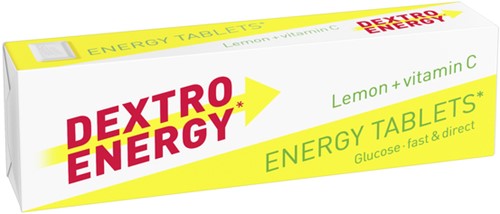 Energie tabletten Dextro Energy citroen pak 50 gram-2