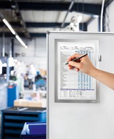 Duraframe Durable 498923 Note A4 magnetisch zilver-2