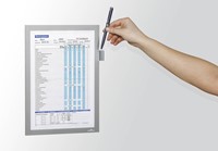 Duraframe Durable 498923 Note A4 magnetisch zilver-1