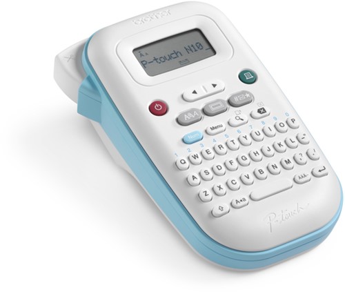 Labelprinter Brother P-touch Btag PT-N10 draagbaar qwerty 12mm wit-2
