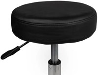 Tabouret kruk Office standaard met gasveer harde wielen zw-3