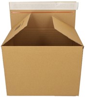 Quickbox IEZZY verstelbare hoogte 304x216x130-220mm B-golf bruin 10st