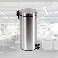 Pedaalemmer BRASQ 30 liter rvs-2