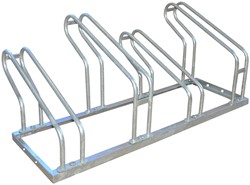 Fietsenrek BRASQ  4 fietsen BS400 zilver